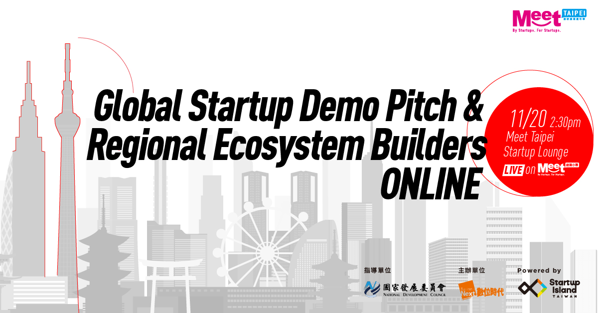 Global Startup Demo Pitch & Regional Ecosystem Builders ONLINE